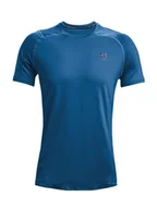 Koszulki sportowe męskie - Under Armour Koszulka funkcyjna w kolorze ciemnoturkusowym - miniaturka - grafika 1