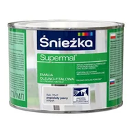 Emalie - Farba emaliowa olejno-ftalowa Supermal popielaty jasny 400 ml Śnieżka - miniaturka - grafika 1