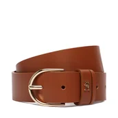 Paski - Pasek Damski Tommy Hilfiger Essential Effortless 3.5 AW0AW17757 Brązowy - miniaturka - grafika 1
