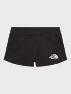 Spodenki damskie - The North Face Szorty sportowe NF0A82EK Czarny Regular Fit - miniaturka - grafika 1