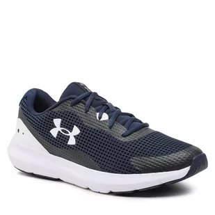 Buty Under Armour UA Surge 3 3024883-400 Academy/White/White - Buty sportowe męskie - miniaturka - grafika 1