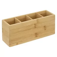 Pudła i pojemniki do przechowywania - Organizer bambusowy 7x22cm - miniaturka - grafika 1