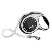 Smycze dla psów - Flexi New Comfort Tape, L, 8M, Blau - miniaturka - grafika 1