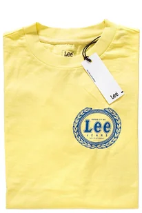 Damska koszulka t-shirt Lee EMBLEM T XS - Koszulki i topy damskie - miniaturka - grafika 1