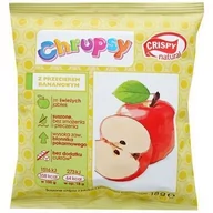 Chipsy - Crispy Natural, Chrupsy, Suszone chipsy z jabłka z przecierem bananowym, 18 g - miniaturka - grafika 1