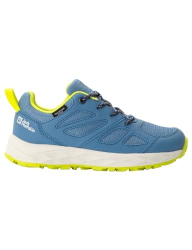 Jack Wolfskin Woodland 2 Texapore Low K buty trekkingowe dla dzieci, uniseks, niebieski (Elemental Blue), 40 EU