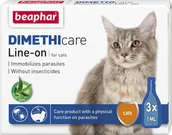 Artykuły przeciw pasożytom - Beaphar Flea & Tick Line On Dimethicone Cat - miniaturka - grafika 1