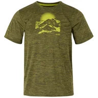 Koszulki sportowe męskie - Koszulka męska Regatta Fingal IX Rozmiar: S / Kolor: ciemnozielony - miniaturka - grafika 1