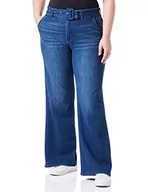 Spodnie damskie - s.Oliver Damskie spodnie jeansowe długie, niebieski, 36W / 34L - miniaturka - grafika 1