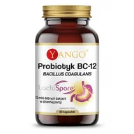 Suplementy naturalne - YANGO Yango Probiotyk BC-12 30 kapsułek - miniaturka - grafika 1
