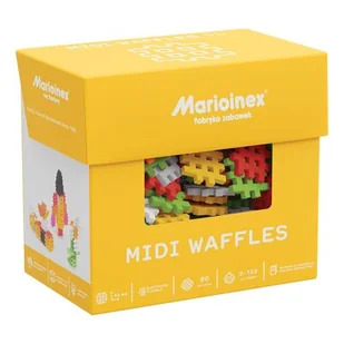 Mario-Inex Klocki Waffle midi pastel 90 el 643 Marioinex - Klocki - miniaturka - grafika 1