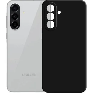 Etui 3MK Silicone Case do Samsung Galaxy A56 5G Czarny - Etui i futerały do telefonów - miniaturka - grafika 1