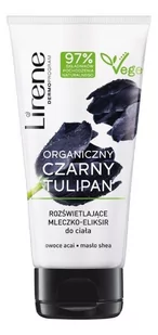 Lirene ORGANICZNY CZARNY TULIPAN - Rozświetlające mleczko eliksir do ciała - 150 ml - Balsamy i kremy do ciała - miniaturka - grafika 1