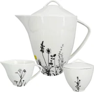 Cukiernice - Zestaw do herbaty Garden Color (imbryk, dzbanek na mleko, cukiernica) - miniaturka - grafika 1