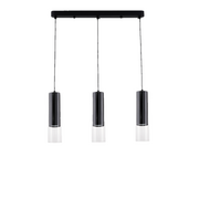 Lampy sufitowe - Lampa wisząca Manacor 3 LP-232/3L BK - Light Prestige - miniaturka - grafika 1