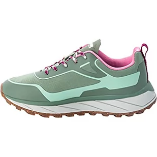 Jack Wolfskin Damskie buty trekkingowe Terrashelter Low W, jasnozielony, 41 EU - Buty trekkingowe damskie - miniaturka - grafika 1
