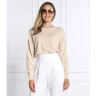 Swetry damskie - Joop! Sweter | Regular Fit | z dodatkiem wełny - miniaturka - grafika 1