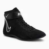 Kimona, stroje i obuwie - Nike Buty Zapaśnicze Speedsweep VIII Black/White - miniaturka - grafika 1