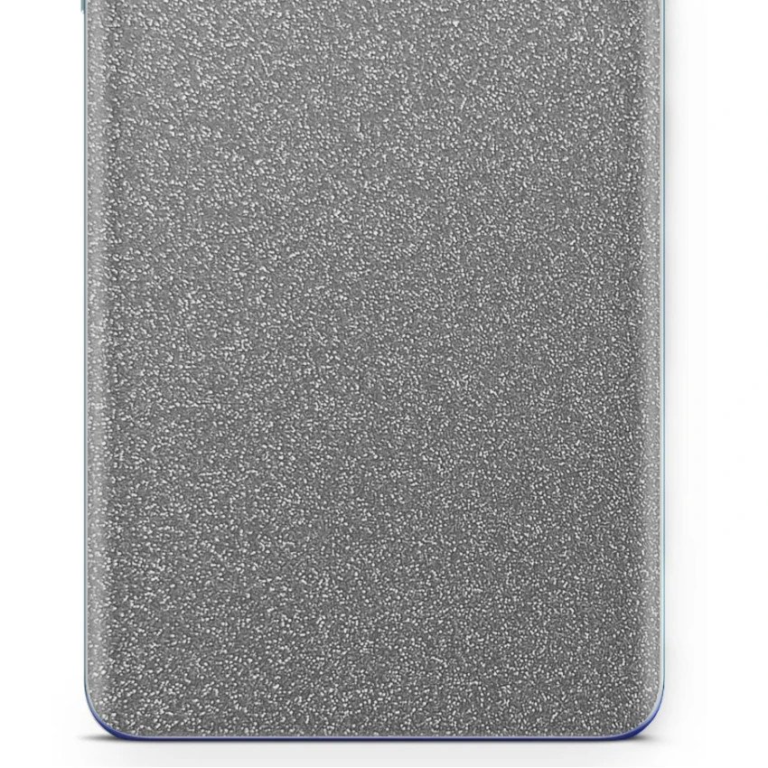 Folia naklejka skórka strukturalna na TYŁ do Apple Watch 1-2-3 (38mm) - Brokat Srebrny - apgo SKINS