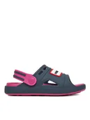 Buty dla dziewczynek - Hunter Klapki P4047539-DZ Granatowy - miniaturka - grafika 1