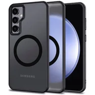 Etui i futerały do telefonów - Etui TECH-PROTECT MagMat MagSafe do Samsung Galaxy A55 5G Czarny matowy - miniaturka - grafika 1