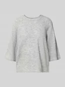 Swetry damskie - Sweter z dzianiny z rękawem o dł. 1/2 model ‘ORLEAN’ - miniaturka - grafika 1