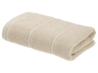 Ręczniki - LIVARNO® Ręcznik frottè z bawełny, 50 x 100 cm (Beżowy) - miniaturka - grafika 1