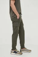 Spodnie męskie - Alpha Industries spodnie bawełniane kolor szary 116201.136-GreyBlack - miniaturka - grafika 1