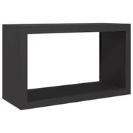 Wózki magazynowe - vidaXL Stojak na drewno opałowe, czarny, 100x40x60 cm, stalowy - miniaturka - grafika 1
