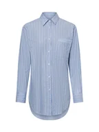 Bluzki damskie - BOSS Orange Damska bluzka koszulowa - C_Bostucci_3 Kobiety Bawełna niebieski|wielokolorowy wzorzysty, 34 - miniaturka - grafika 1