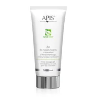 Olejki i świece do masażu - APIS APIS ACNE-STOP Żel wygłądzający do masaży twarzy dla cery tłustej z minerałów Morza Martwego, zieloną herbatą i bambusem 200 ml - miniaturka - grafika 1