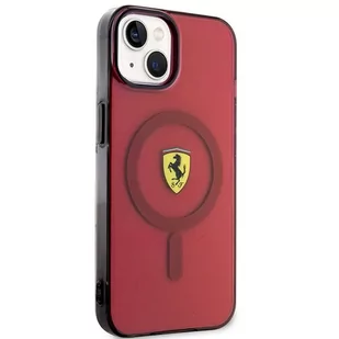 Ferrari FEHMP14SURKR iPhone 14 6,1" czerwony/red hardcase Translucent Magsafe - Etui i futerały do telefonów - miniaturka - grafika 4