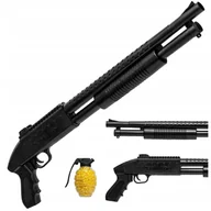 Zabawki militarne - Pistolet Na Kulki Plastikowe Karabin Imitacja Broni Bezpieczny - miniaturka - grafika 1