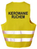 Odzież robocza - KIEROWANIE RUCHEM - Kamizelka z nadrukiem ostrzegawcza odblaskowa robocza LIBRES POLSKA SP - miniaturka - grafika 1