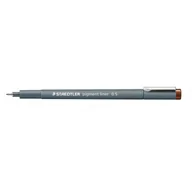 Cienkopisy - Staedtler GDD Grupa Dystrybucyjna Daccar pisak z atramentem pigmentowym, 0,5 mm, brązowy - miniaturka - grafika 1
