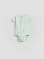Body dla niemowląt - Reserved - Bawełniane body - jasnozielony - miniaturka - grafika 1