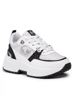 Buty dla dziewczynek - Michael Kors KIDS Sneakersy Cosmo Sport MK100453 Biały - grafika 1