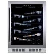 Chłodziarki do wina - Winiarka DUNAVOX SERA 40 DAUF-40.138SS inox - miniaturka - grafika 1