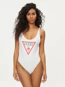 Stroje kąpielowe - Guess Strój kąpielowy E4GJ48 LY00K Biały - miniaturka - grafika 1