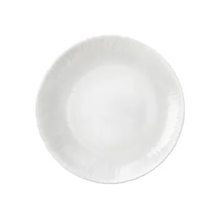 Talerz deserowy Coconut 21 cm biały Borm - Talerze - miniaturka - grafika 1