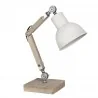Lampy stojące - Clayre & Eef Lampka Biurkowa Loft 6LMP494N - miniaturka - grafika 1