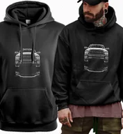 Bluzy męskie - Bluza męska czarna z nadrukiem prezent Dodge RAM S urodziny - miniaturka - grafika 1