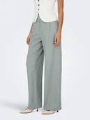 Spodnie damskie - ONLY Spodnie w kolorze zielonym - miniaturka - grafika 1