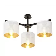Lampy sufitowe - Emibig Jordan lampa sufitowa 3-punktowa biała/złota 1145/3 1145/3 - miniaturka - grafika 1