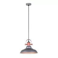 Lampy sufitowe - Italux Lampa wisząca TEMPER MDM-2986/1 GR - miniaturka - grafika 1