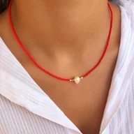 Naszyjniki - Kolorowy naszyjnik typu choker - miniaturka - grafika 1
