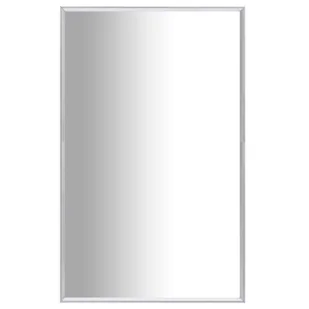 vidaXL Lumarko Lustro w srebrnej ramie, 70x50 cm 322734 - Lustra - miniaturka - grafika 1