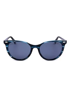 Okulary korekcyjne, oprawki, szkła - Polaroid Damskie okulary przeciwsłoneczne w kolorze niebieskim - grafika 1
