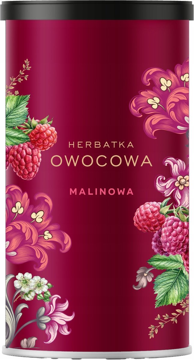 Herbatka Owocowa Malinowa z Hibiskusem 80g