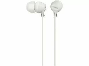 Sony MDR-EX15APW białe - Słuchawki - miniaturka - grafika 1